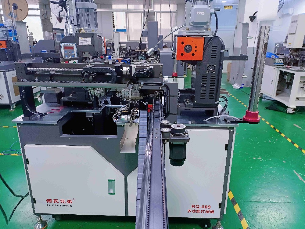 全自動并線打端子機(jī)，排線打端機(jī)，護(hù)套線靜音端子機(jī)